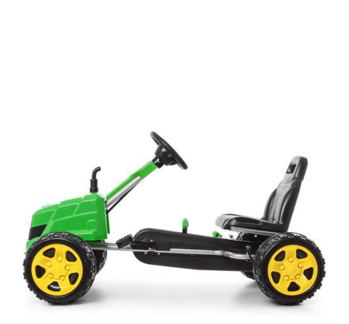 Карт детский Bambi M 4118-5 ева колеса зеленый веломобиль