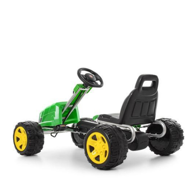 Карт детский Bambi M 4118-5 ева колеса зеленый веломобиль