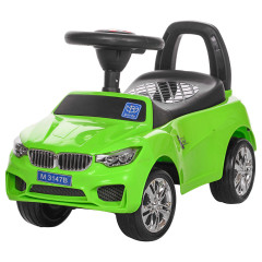 Музичний толокар машинка Bambi M 3147B червоний, зелений