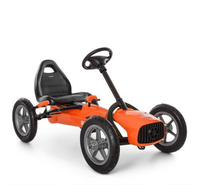 Педальный карт Bambi M 4119-7 оранжевый веломобиль детский