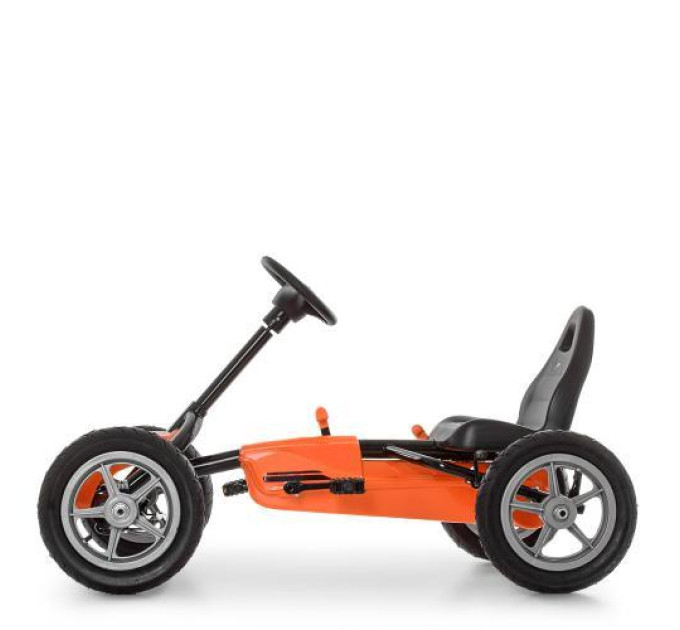 Педальный карт Bambi M 4119-7 оранжевый веломобиль детский