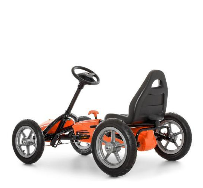 Педальный карт Bambi M 4119-7 оранжевый веломобиль детский