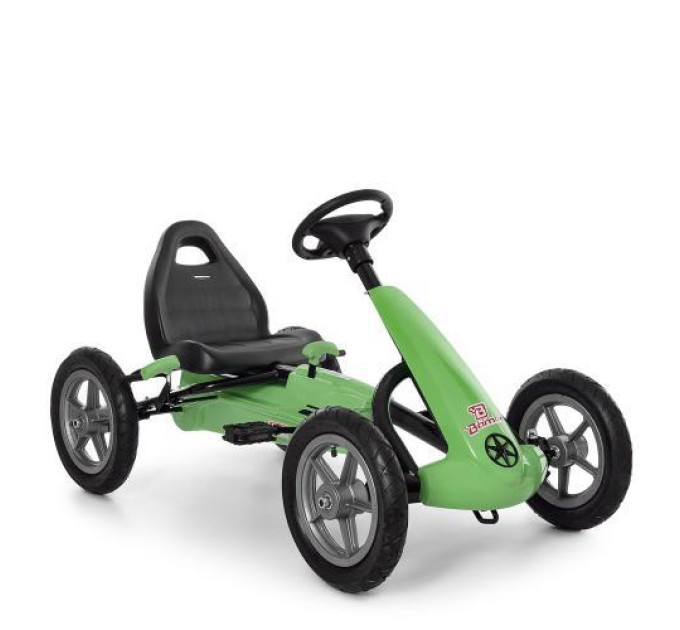Детский велокарт Bambi M 4120-5 педальный карт ручной тормоз надувные колеса