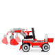 Детский трактор толокар на моторе Bambi M 4144L-3