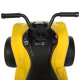 Детский квадроцикл Bambi M 4229EBR-6 колеса Eva TF желтый
