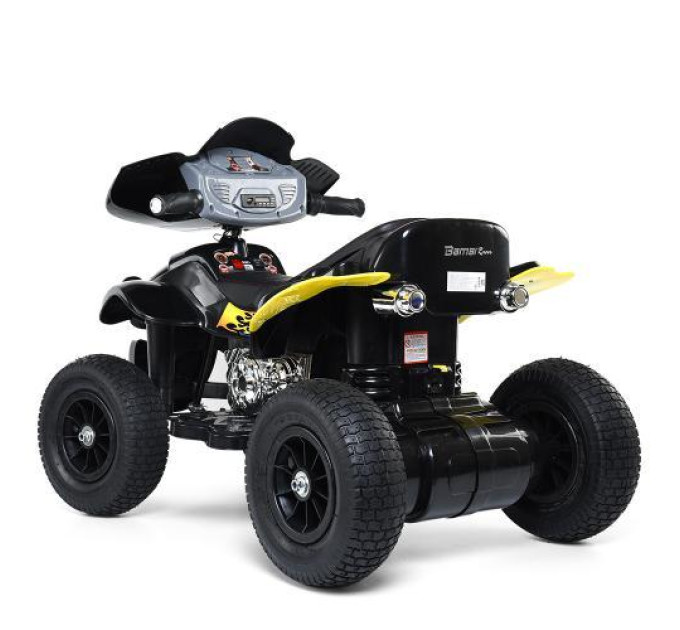 Квадроцикл Bambi M 2403ALR-2 Черный 2 мотора 28W 2 аккумулятора