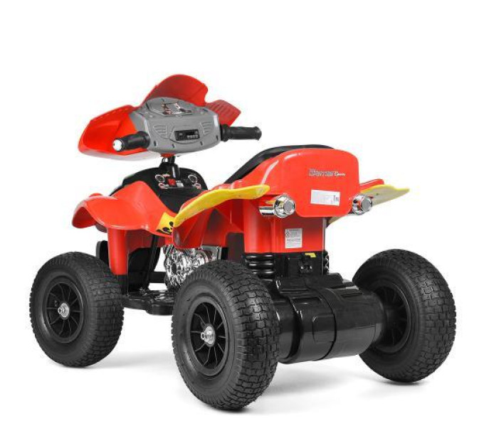 Детский квадроцикл Bambi M 2403ALR-3 красный для прогулок
