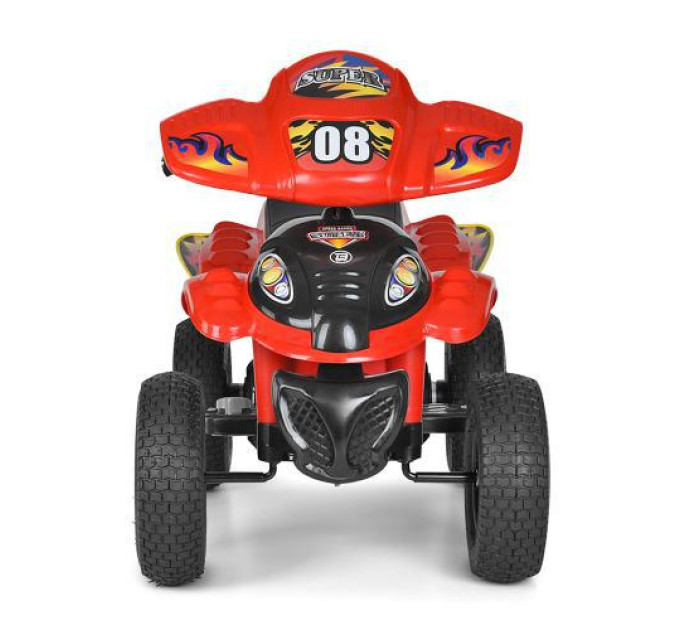 Детский квадроцикл Bambi M 2403ALR-3 красный для прогулок