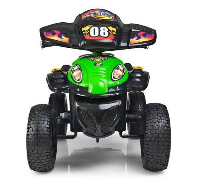 Квадроцикл Bambi M 2403ALR-5 детский транспорт скорость 3-6км/ч зеленый