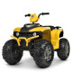 Квадроцикл желтый детский Bambi M 4246EL-6 свет музыка USB