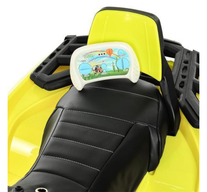 Квадроцикл для детей 3-8 лет Bambi M 3999EBLR-6 желтый