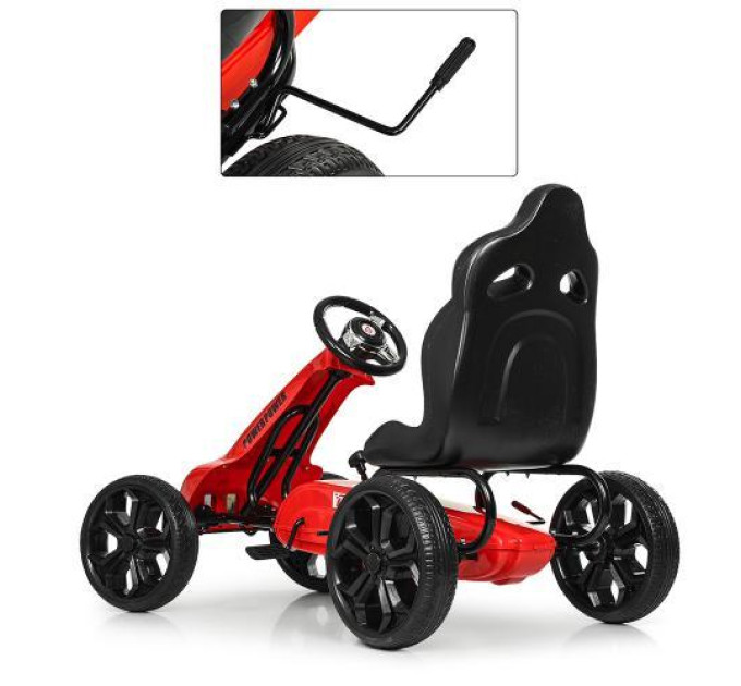 Спортивный карт для ребенка Bambi M 5393E-3 колеса EVA красный