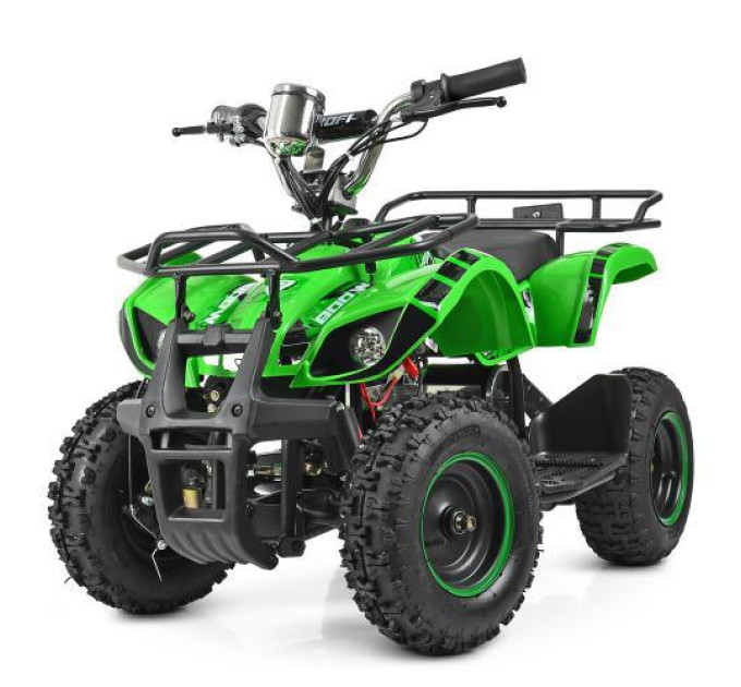 Подростковый электроквадроцикл Profi HB-EATV800N-5S V3 зеленый