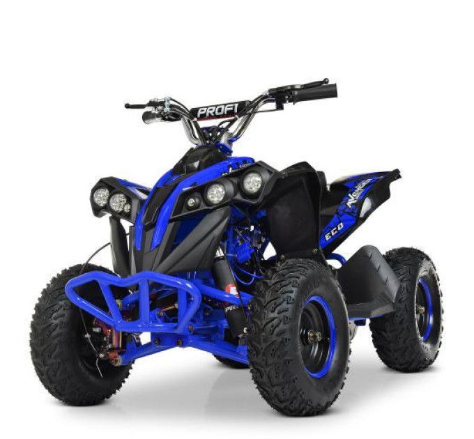 Электрический квадроцикл Profi HB-EATV1000Q-4ST V2 синий скорость 26,5 км/ч